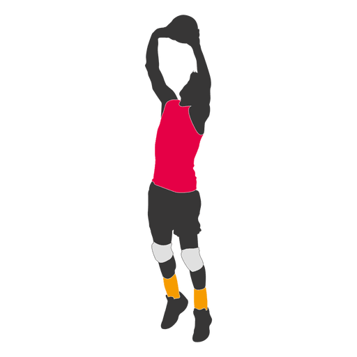 Volleyball player 1 PNG Design