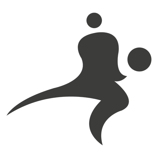 Volleyball player symbol 8 PNG Design