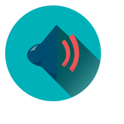Volume circle icon PNG Design