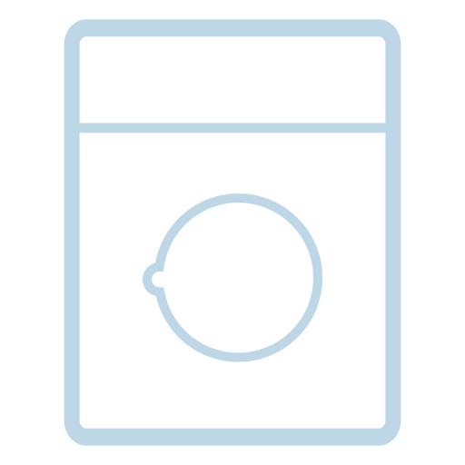 Washing machine line icon