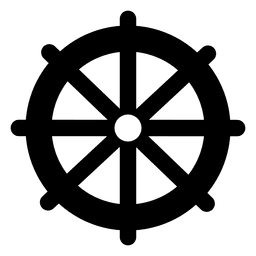 Wheel flat icon PNG Design