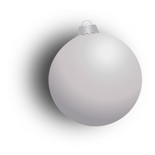 Download White Christmas Bauble Transparent Png Svg Vector File PSD Mockup Templates