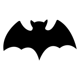 Murciélago de alas anchas Diseño PNG