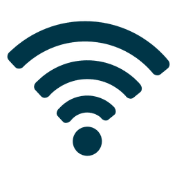 Wifi flache Ikone PNG-Design