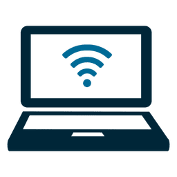 Tela do laptop Wi-fi Desenho PNG