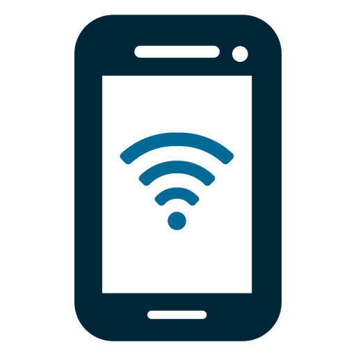 Wifi Smartphone-Bildschirm PNG-Design