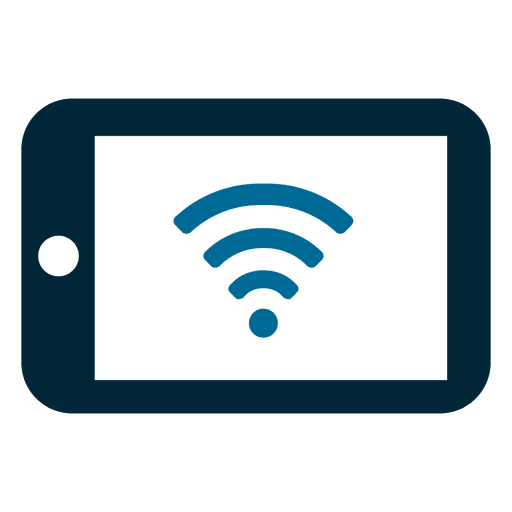 Wifi Registerkarte Bildschirm PNG-Design