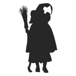 Witch Costume Children PNG & SVG Design For T-Shirts