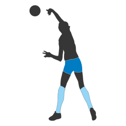 Woman volleyball player 2 PNG Design