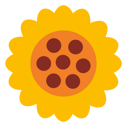 Download Transparent Sunflower Svg Free - Layered SVG Cut File