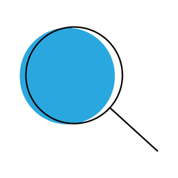 Zoom lens focal length red - Transparent PNG & SVG vector file