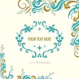 Card generator with ornaments Card generator with ornaments