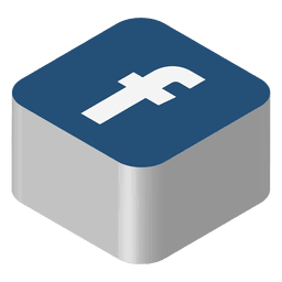 Facebook 3d Silver Icon Transparent Png Svg Vector File