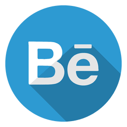 Logotipo del icono de Behance Diseño PNG