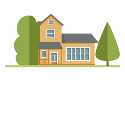 Casa urbana em prédio residencial plano Desenho PNG