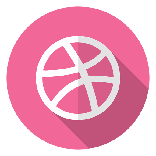 Dribbble Icon Logo PNG-Design