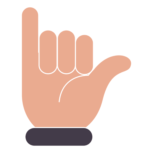 Fingers hand PNG Design