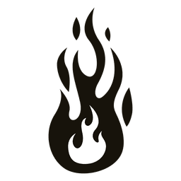 Vetores e ilustrações de Desenho fogo preto para download gratuito