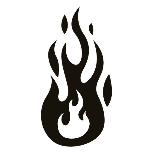 Design PNG E SVG De Desenho De Fogo Ardente Para Camisetas