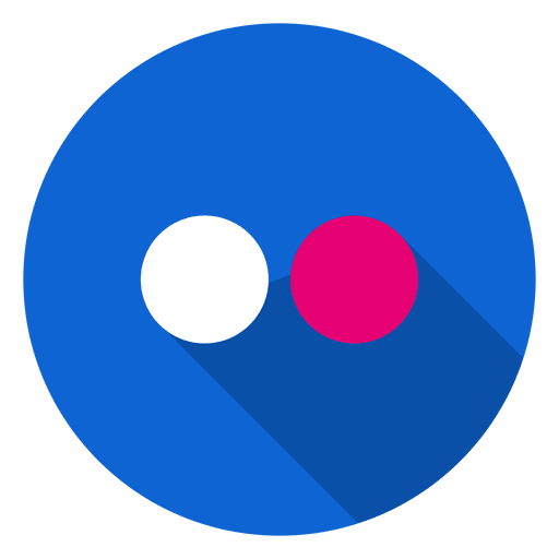 Flickr-Symbol-Logo PNG-Design