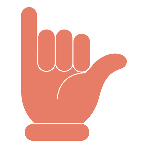 Geste Finger Hand PNG-Design