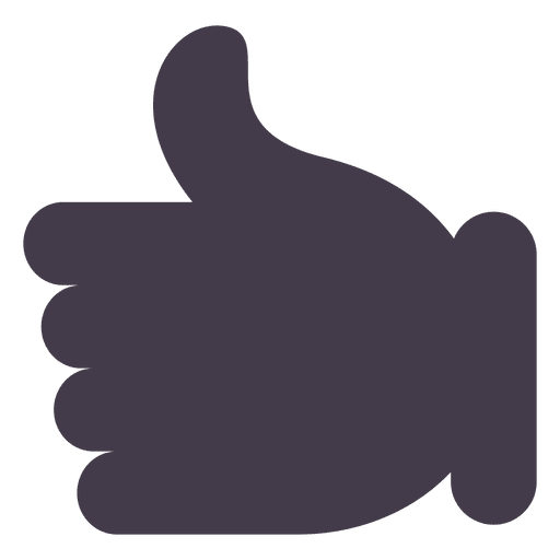 Hand ok thumbs up PNG Design