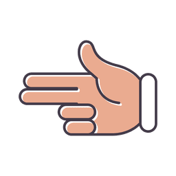 Finger guns transparent PNG or SVG to Download