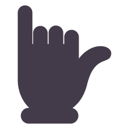 Cool Hand Gesture  PNG Design Transparent PNG