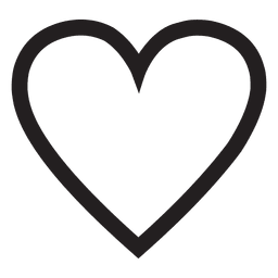 Stroke heart logo PNG Design Transparent PNG