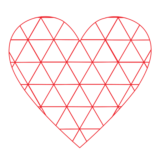 Heart logo grid - Transparent PNG & SVG vector file