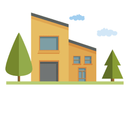 Cidade de construção de casas Desenho PNG