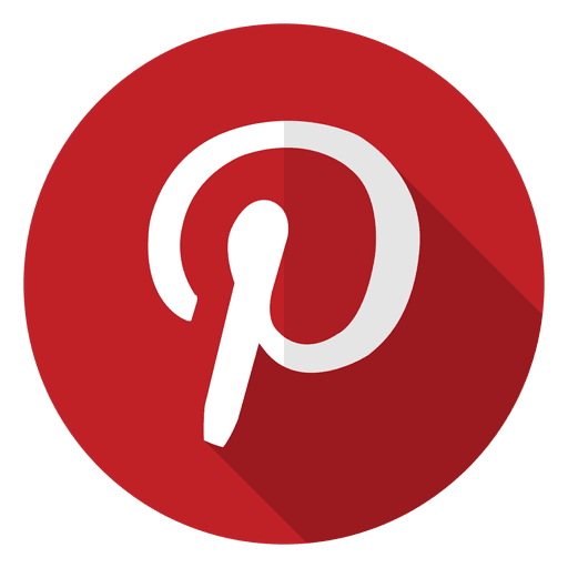Logo do ícone do Pinterest Desenho PNG
