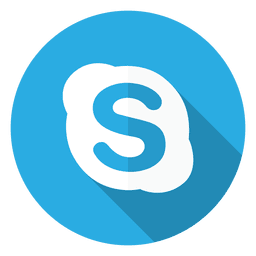 Logotipo del icono de Skype Diseño PNG Transparent PNG