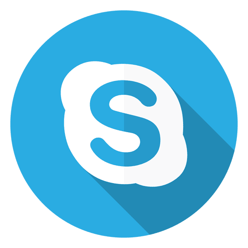 Logotipo do ?cone do Skype Desenho PNG