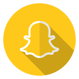 Logotipo del icono de Snapchat Diseño PNG