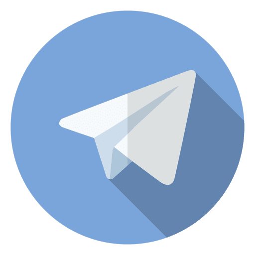 Logotipo del icono de Telegram Diseño PNG