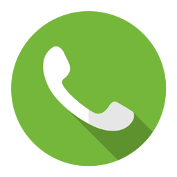 Logotipo de icono de llamada telefónica Transparent PNG