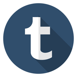 Logo del icono de tumblr Transparent PNG