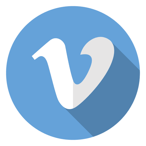 Logo do ícone do Vimeo Desenho PNG