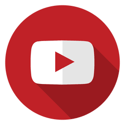 Logo do ícone do Youtube Desenho PNG