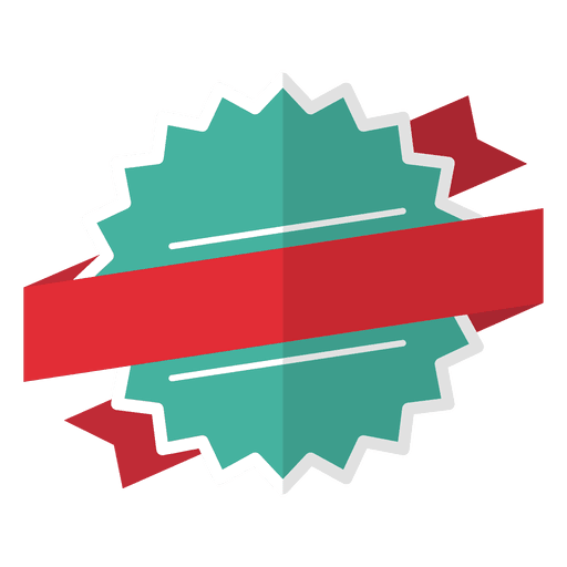 Emblema plana Desenho PNG