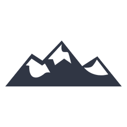 Insignia de ilustración de senderismo de escalada de montaña Transparent PNG