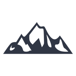 Mountain climbing snow PNG Design