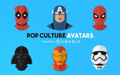 Avatares de la película de la cultura pop. Avatares de la película de la cultura pop.