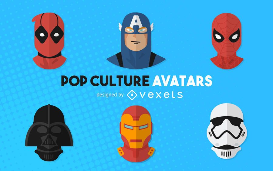 Pop culture movie avatars Pop culture movie avatars
