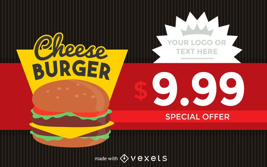 Food sale banner maker Food sale banner maker