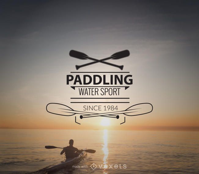 Paddling logo template maker Paddling logo template maker