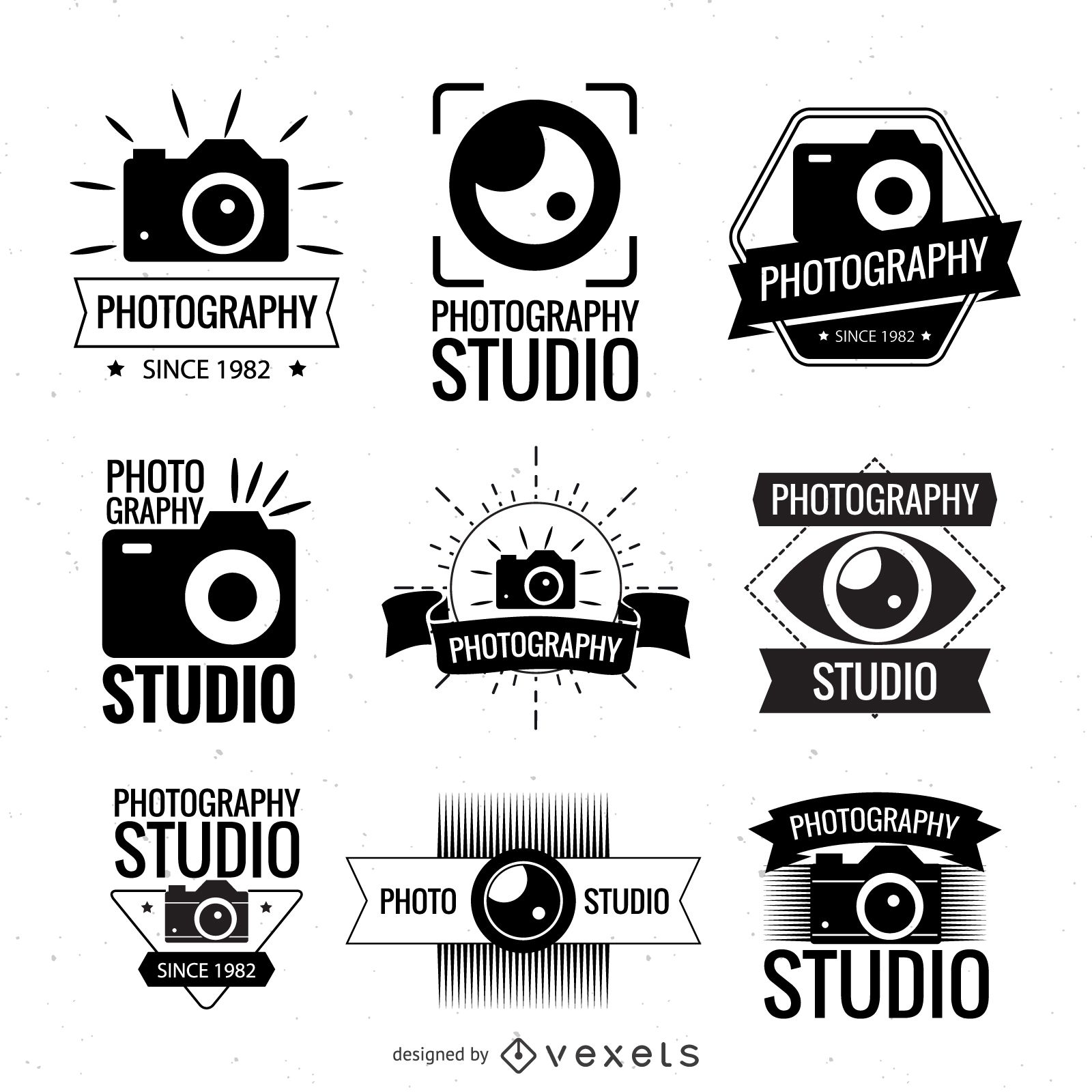 Photography logo tempates collection