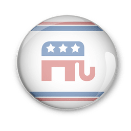 Estados Unidos republicanos política pin vote Estados Unidos republicanos política pin vote
