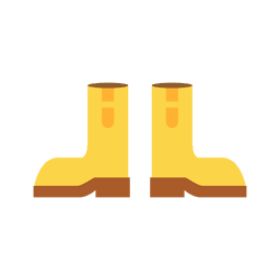 Botas de pesca botas panos roupas Desenho PNG